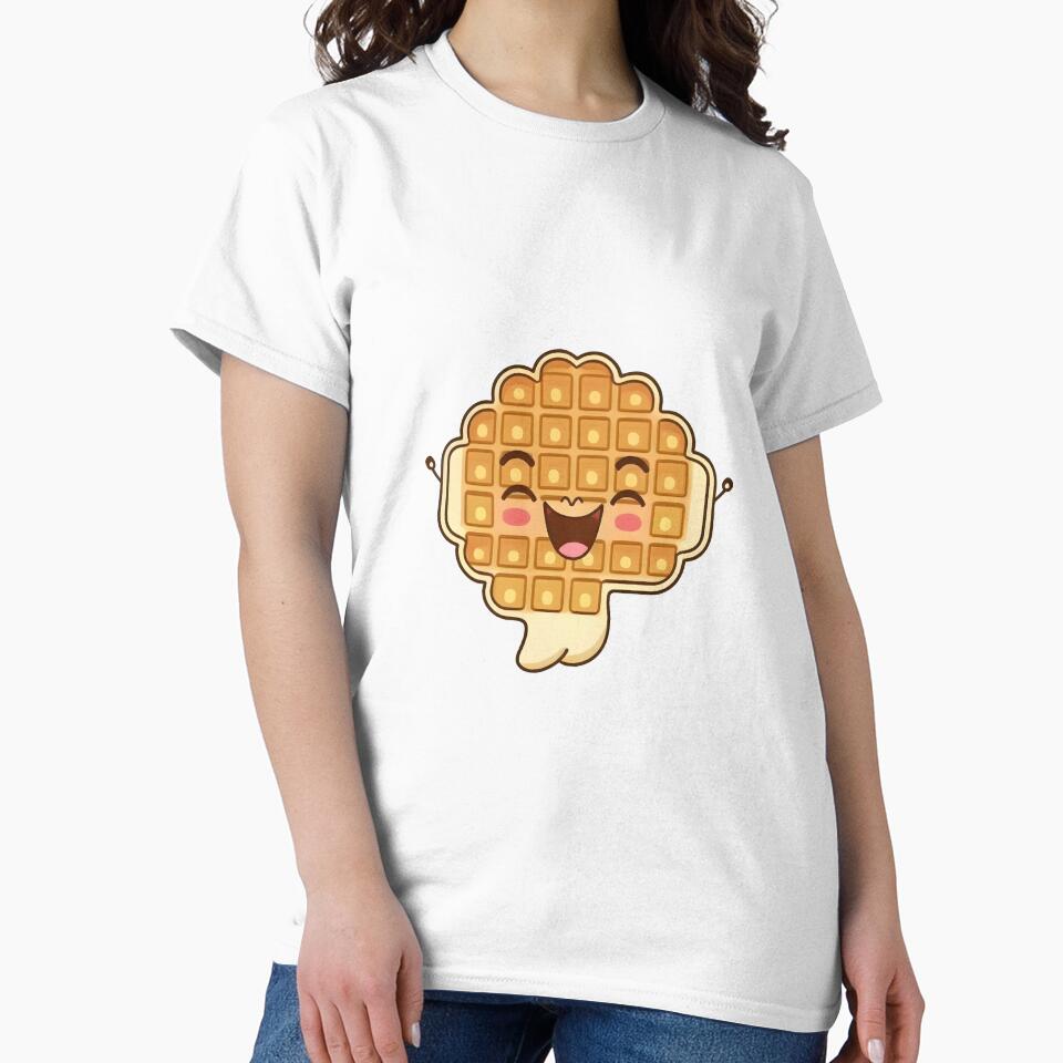 kawaii cute waffle by R.L cases and stickers