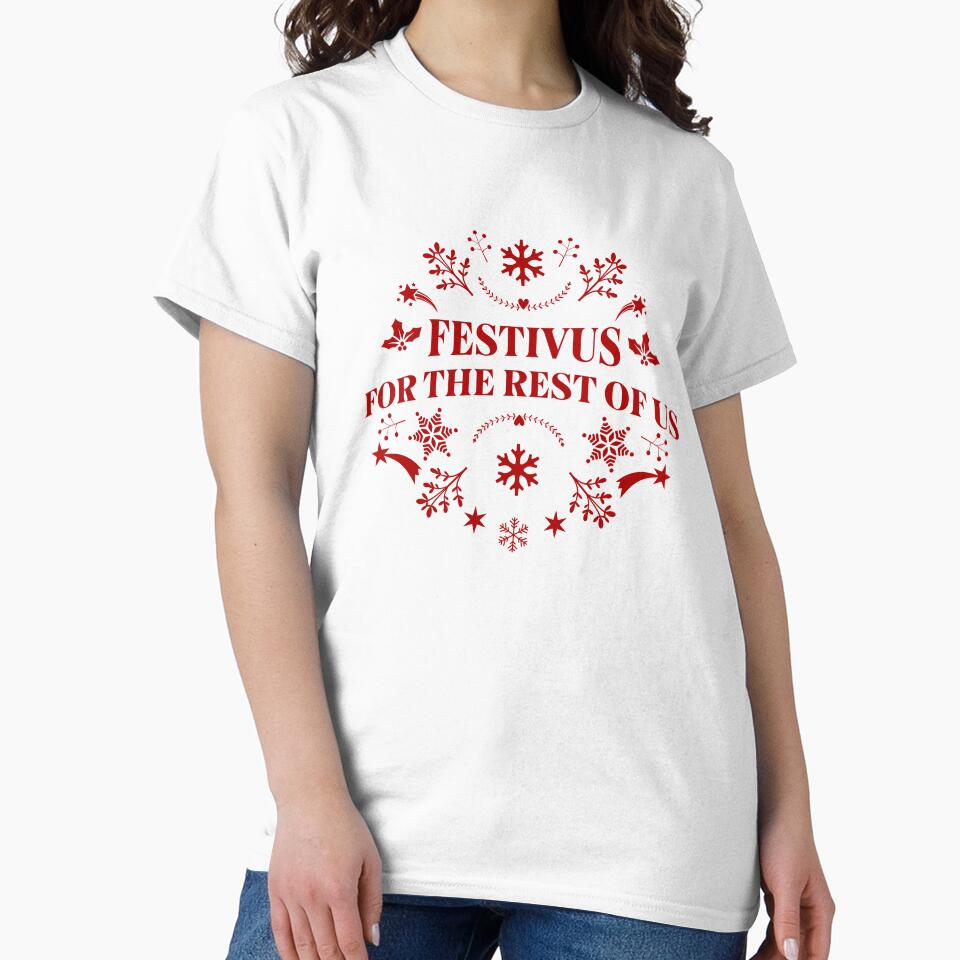 Festivus Cheer: Unique Holiday Graphic for the Rest of Us by bsilvia T-Shirts, Hoodie, Sweatshirt | BlankRebels.com (Image 2)