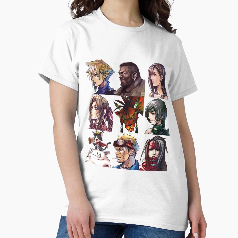 Final Fantasy Character T-Shirts, Hoodie, Sweatshirt