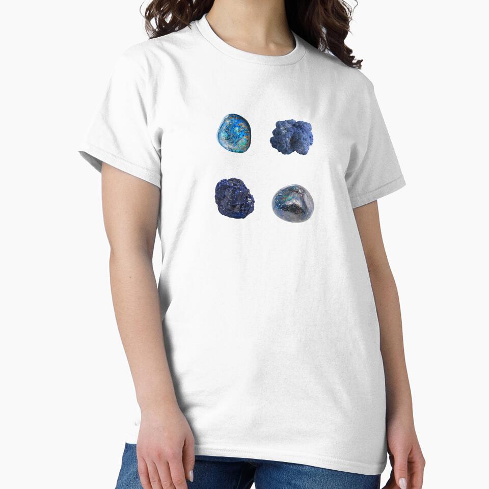 Azurite Stone by mooneko T-Shirts, Hoodie, Sweatshirt | BlankRebels.com (Image 2)