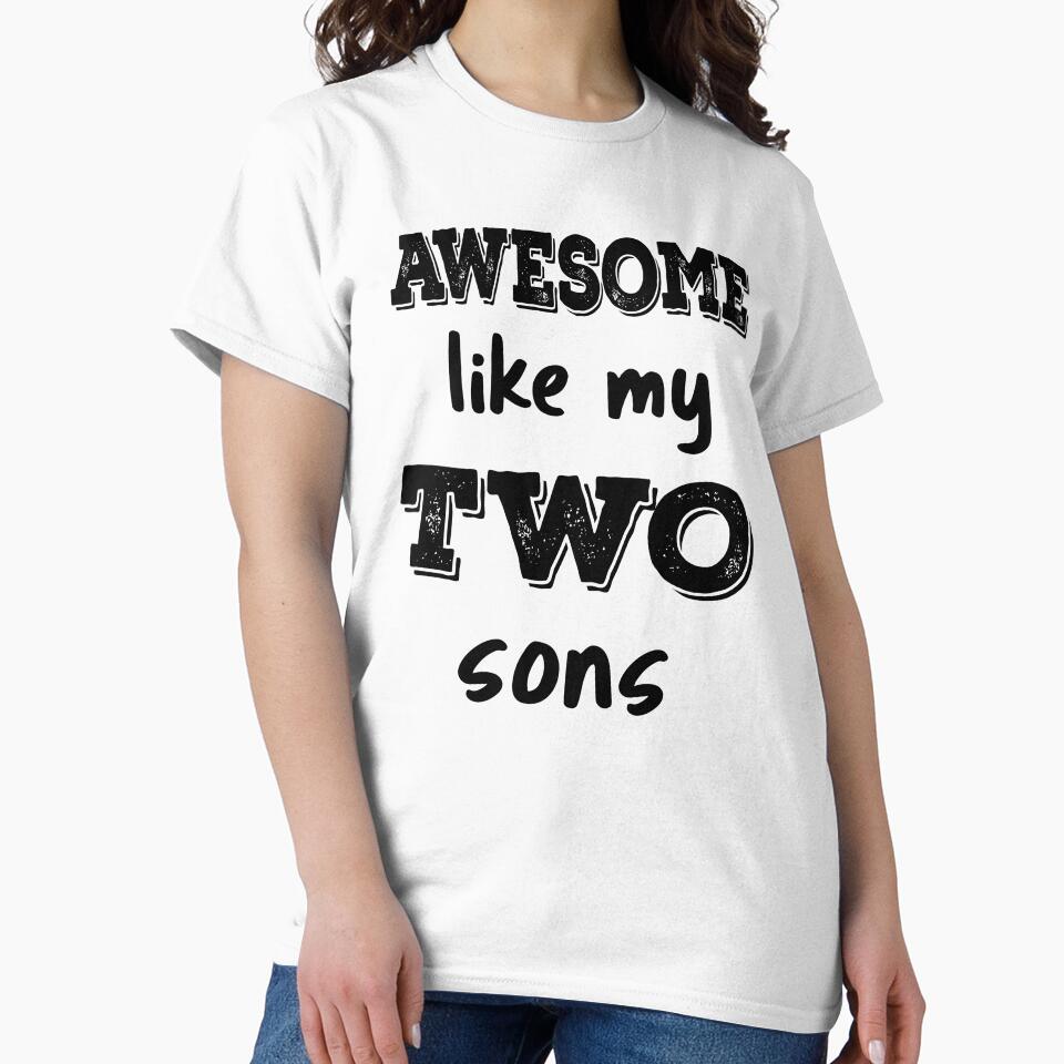 Awesome Like My Two Sons IV by Lemon Pepper T-Shirts, Hoodie, Sweatshirt | BlankRebels.com (Image 2)