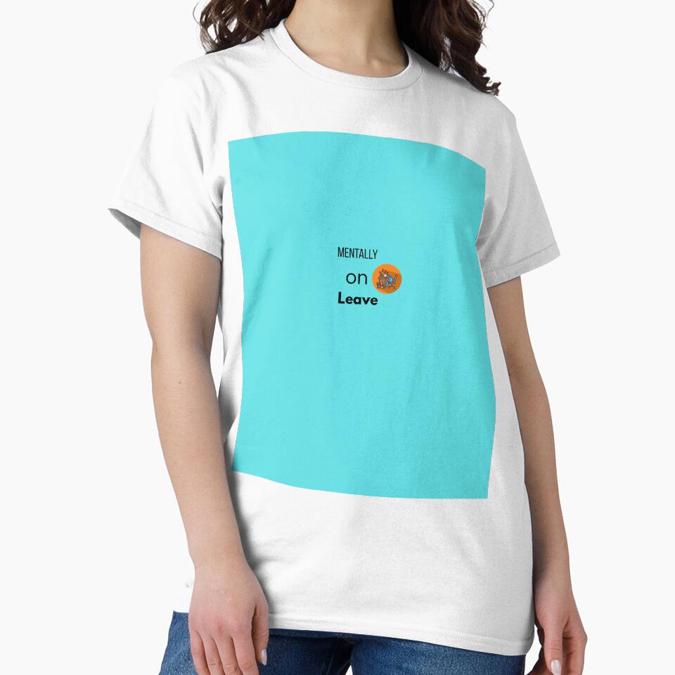 Mentally on Leave – Corporate Burnout by NeonPetal T-Shirts, Hoodie, Sweatshirt | BlankRebels.com (Image 2)