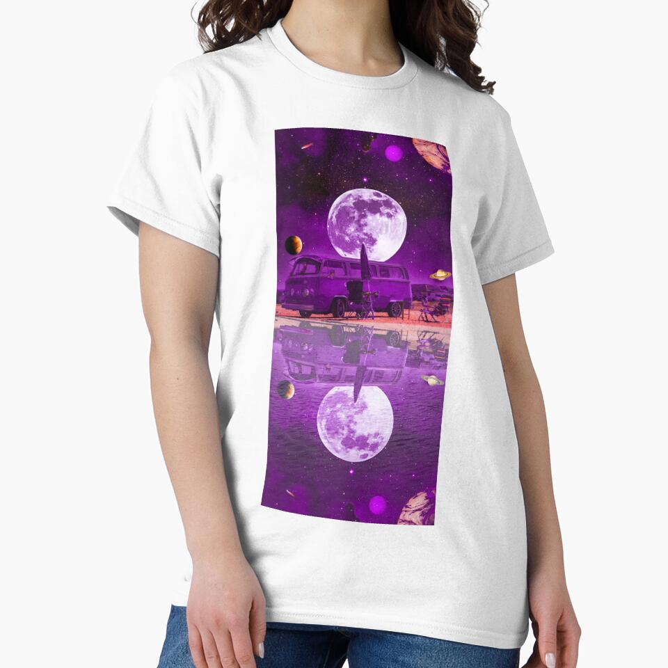 Natural picture next to the moon and planets by Haydar12B T-Shirts, Hoodie, Sweatshirt | BlankRebels.com (Image 2)