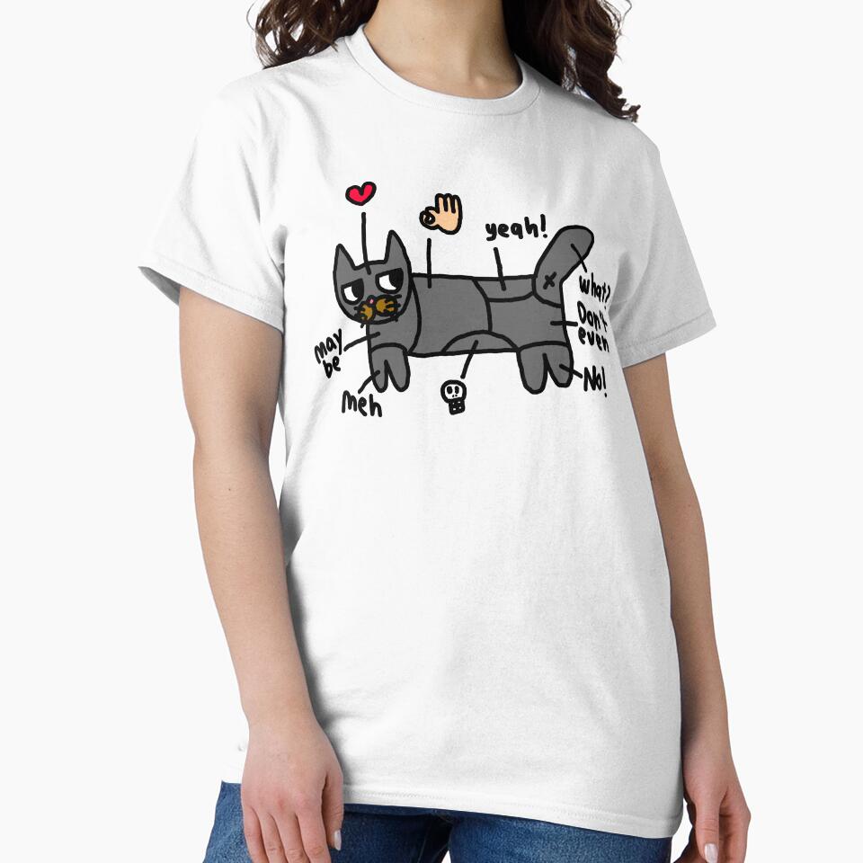 how to touch cat by fishcakeclub T-Shirts, Hoodie, Sweatshirt | BlankRebels.com (Image 2)
