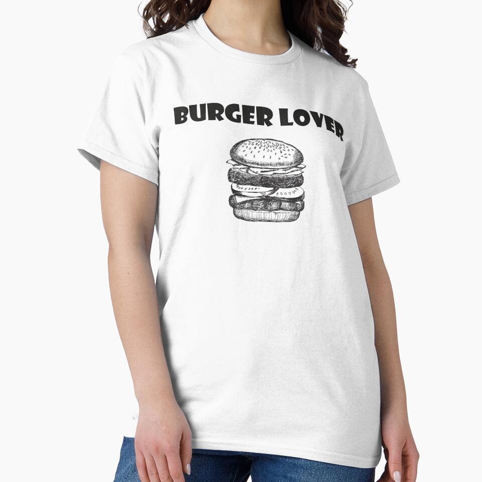 Burger lover by TropiCol Creations T-Shirts, Hoodie, Sweatshirt | BlankRebels.com (Image 2)