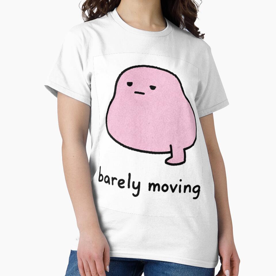Barely Moving Funny Blob Sticker by Przemsi40 T-Shirts, Hoodie, Sweatshirt | BlankRebels.com (Image 2)