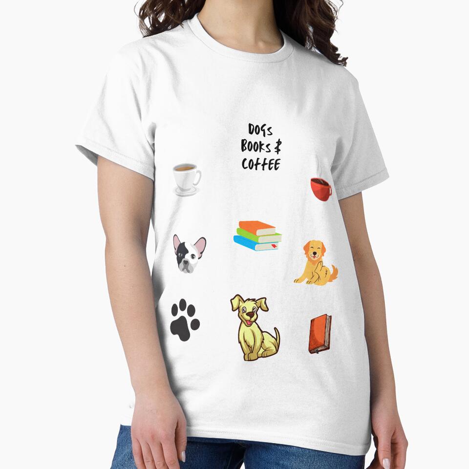 Dogs Books And Coffee QUOTE by OneTimeEngineer