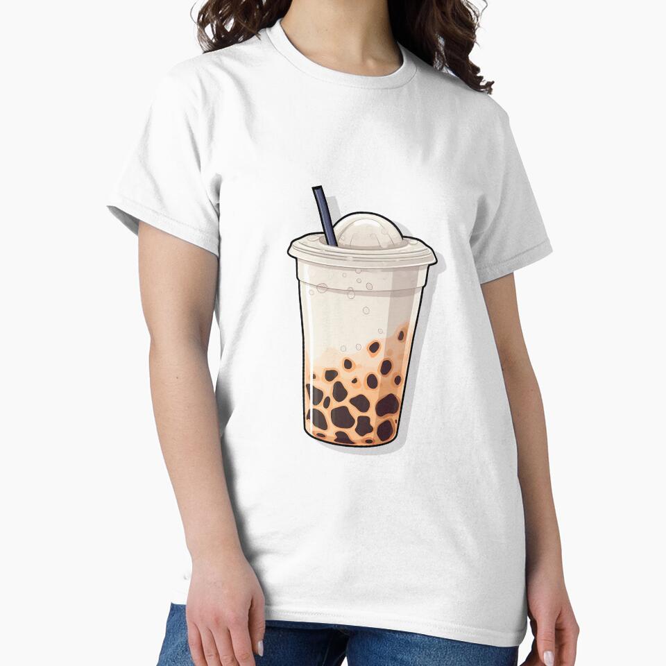 Mocha Bubble Tea by meganohm T-Shirts, Hoodie, Sweatshirt | BlankRebels.com (Image 2)