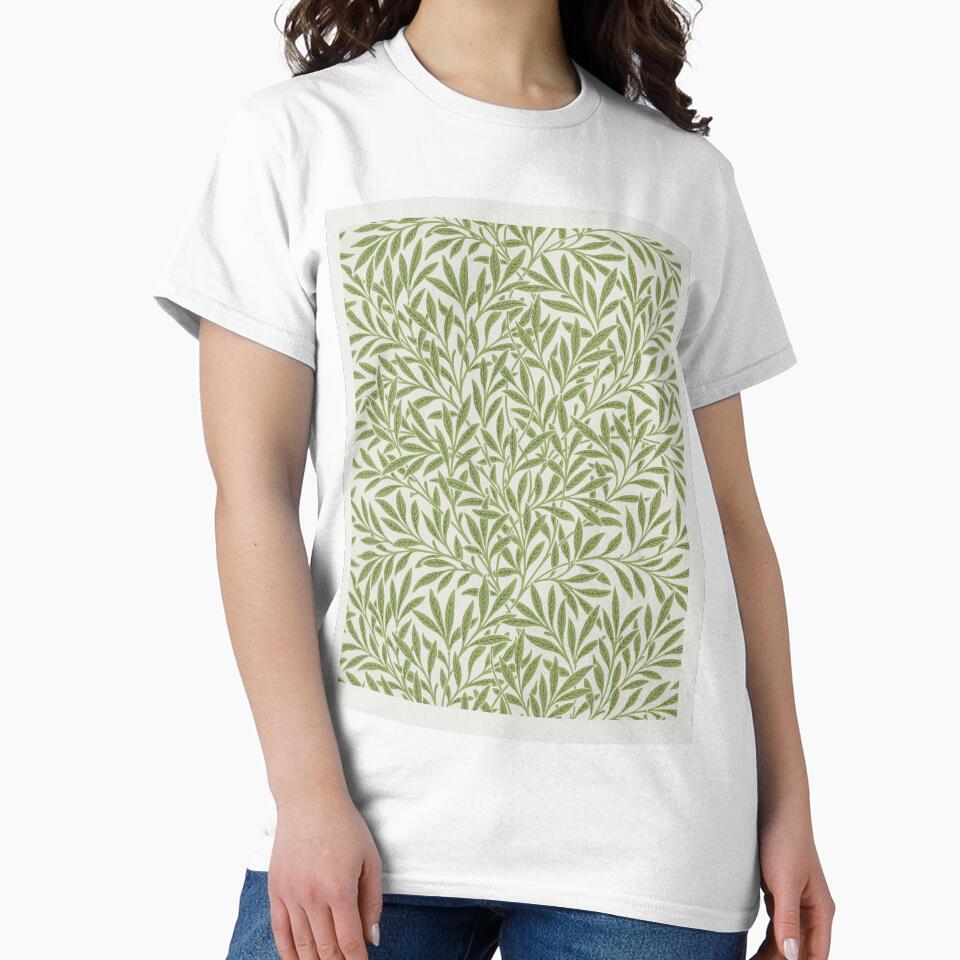 Green Botanical Leaf Print by newburyboutique T-Shirts, Hoodie, Sweatshirt | BlankRebels.com (Image 2)