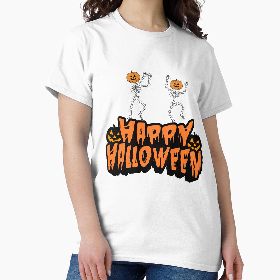The cuteness of the skeleton on Halloween clothes by PixelMuse2024 T-Shirts, Hoodie, Sweatshirt | BlankRebels.com (Image 2)