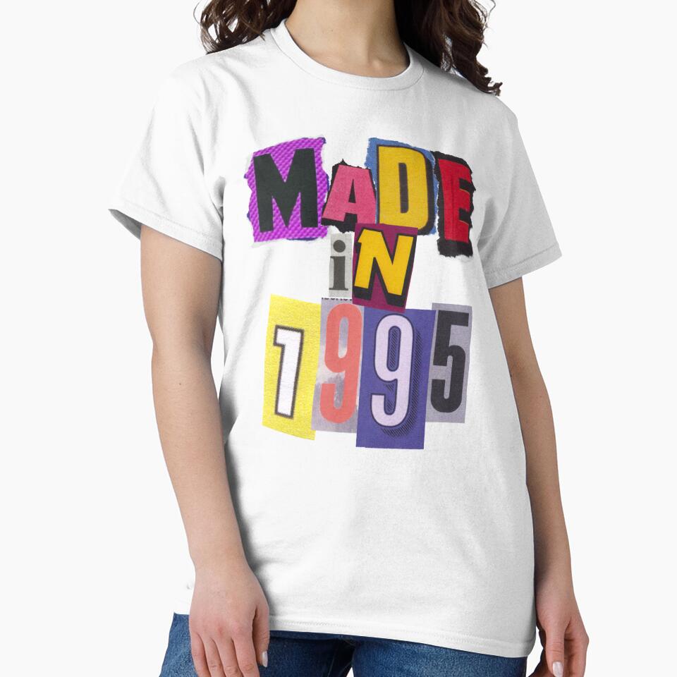 Made in 1995 in ransom letters by PrettyRansom T-Shirts, Hoodie, Sweatshirt | BlankRebels.com (Image 2)
