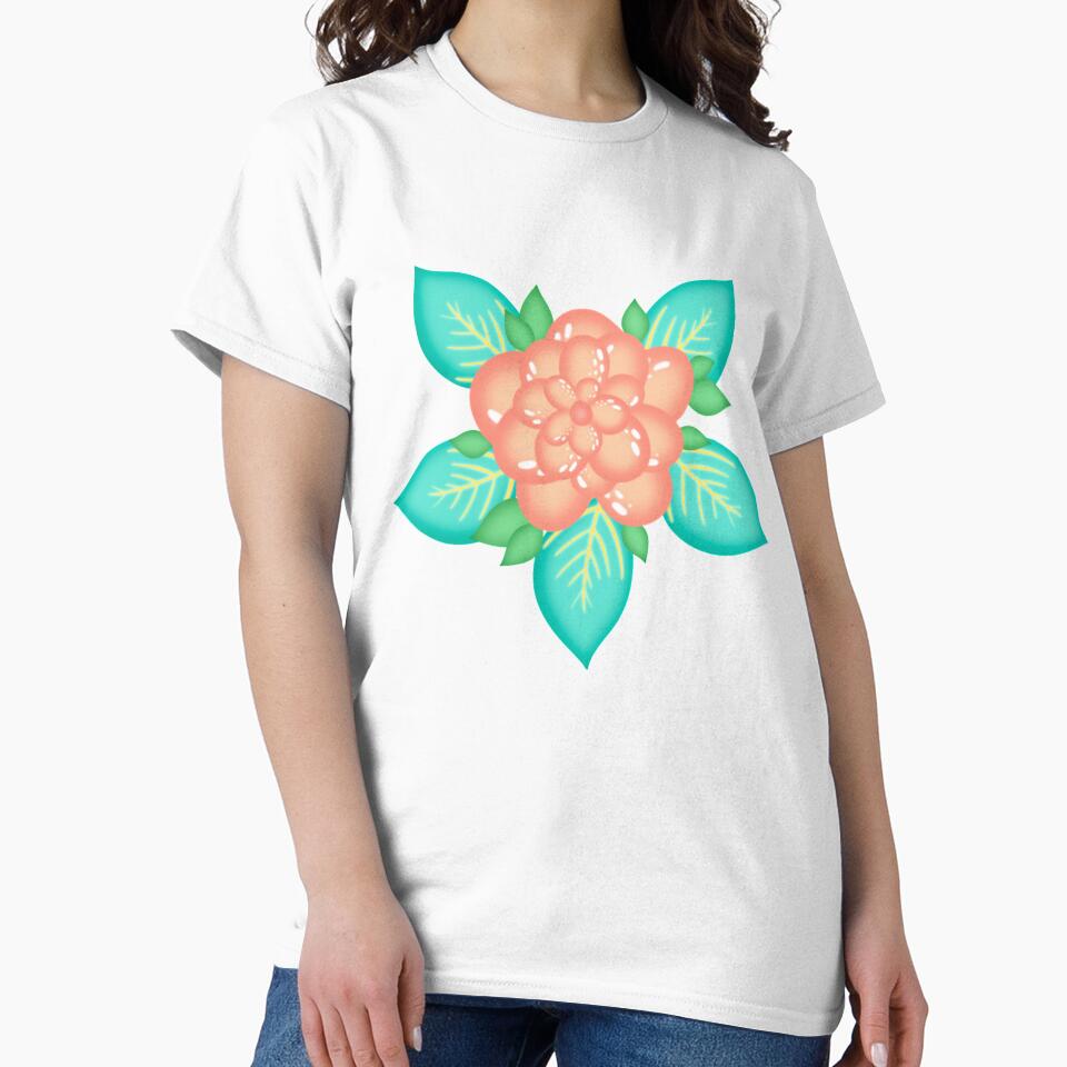 Tropical Flower by avacado-designs T-Shirts, Hoodie, Sweatshirt | BlankRebels.com (Image 2)