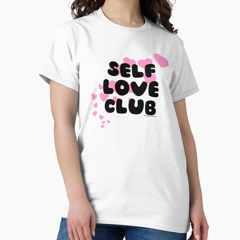 Self Love Club. v1 | lilsboobthangs by lilsboobthangs T-Shirts, Hoodie, Sweatshirt | BlankRebels.com (Image 2)