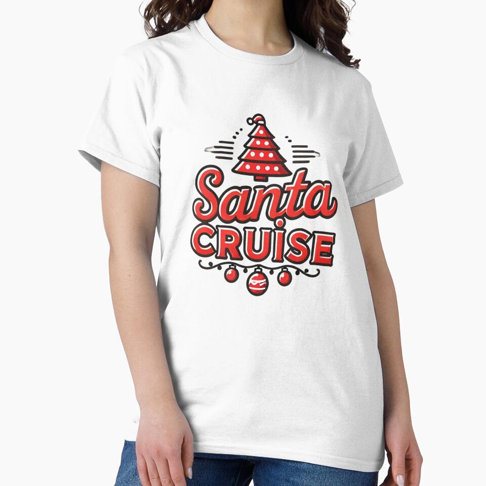 Santa Cruise Christmas tree by cu-animals-te T-Shirts, Hoodie, Sweatshirt | BlankRebels.com (Image 2)