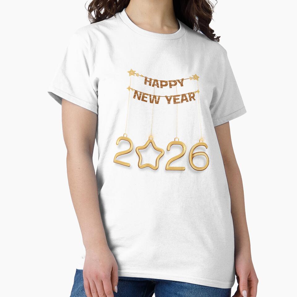 Happy New Year 2026 Sticker by goluz T-Shirts, Hoodie, Sweatshirt | BlankRebels.com (Image 2)