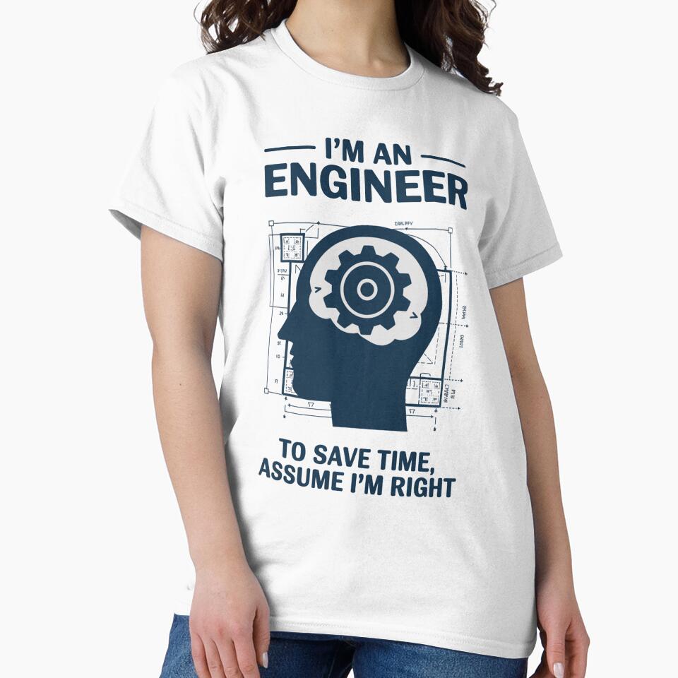 Funny Engineer Sarcasm by Kumlaidee T-Shirts, Hoodie, Sweatshirt | BlankRebels.com (Image 2)