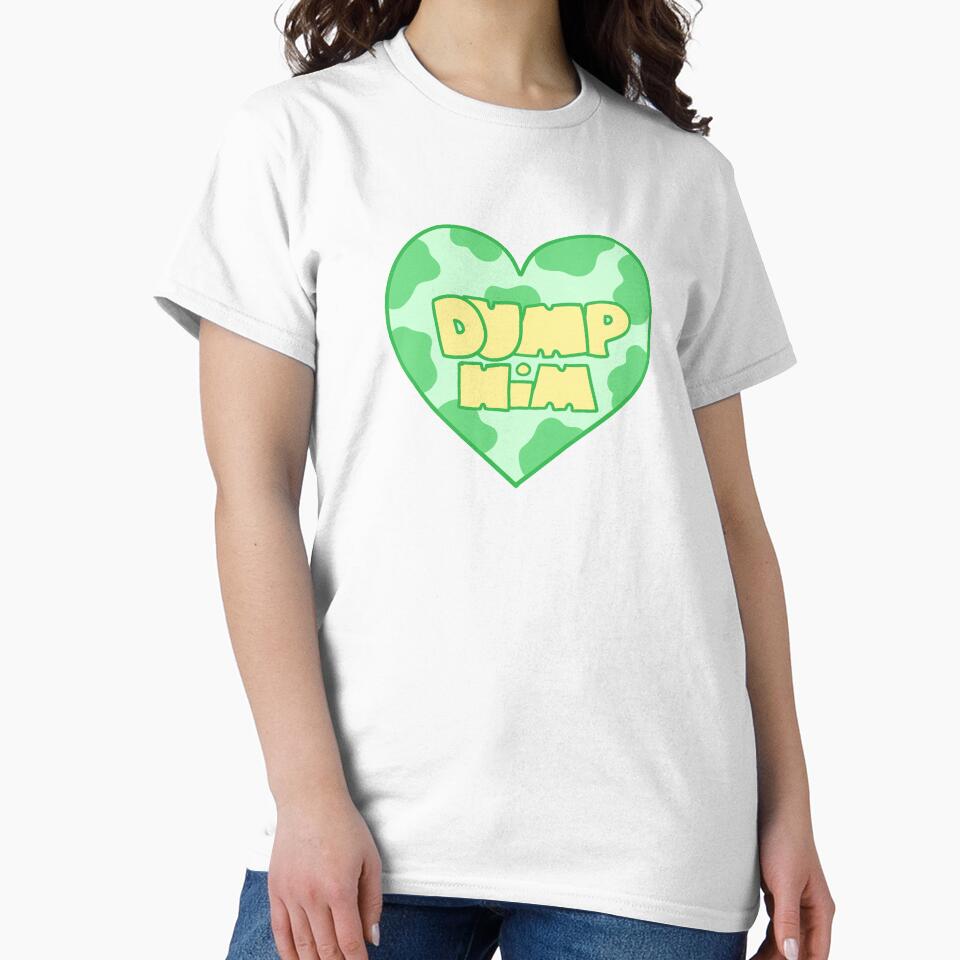Y2k cow print heart (green) by gross-girl99 T-Shirts, Hoodie, Sweatshirt | BlankRebels.com (Image 2)