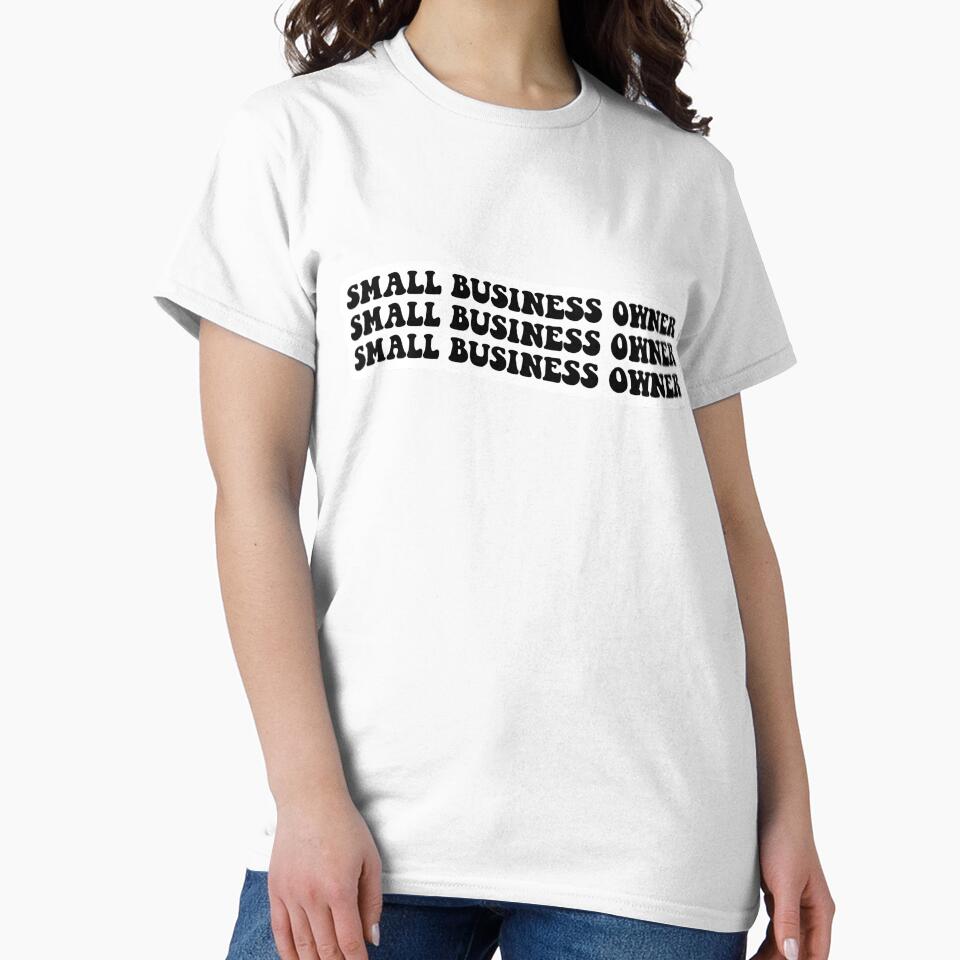 Small Business Owner Wave by abbyksbubble T-Shirts, Hoodie, Sweatshirt | BlankRebels.com (Image 2)