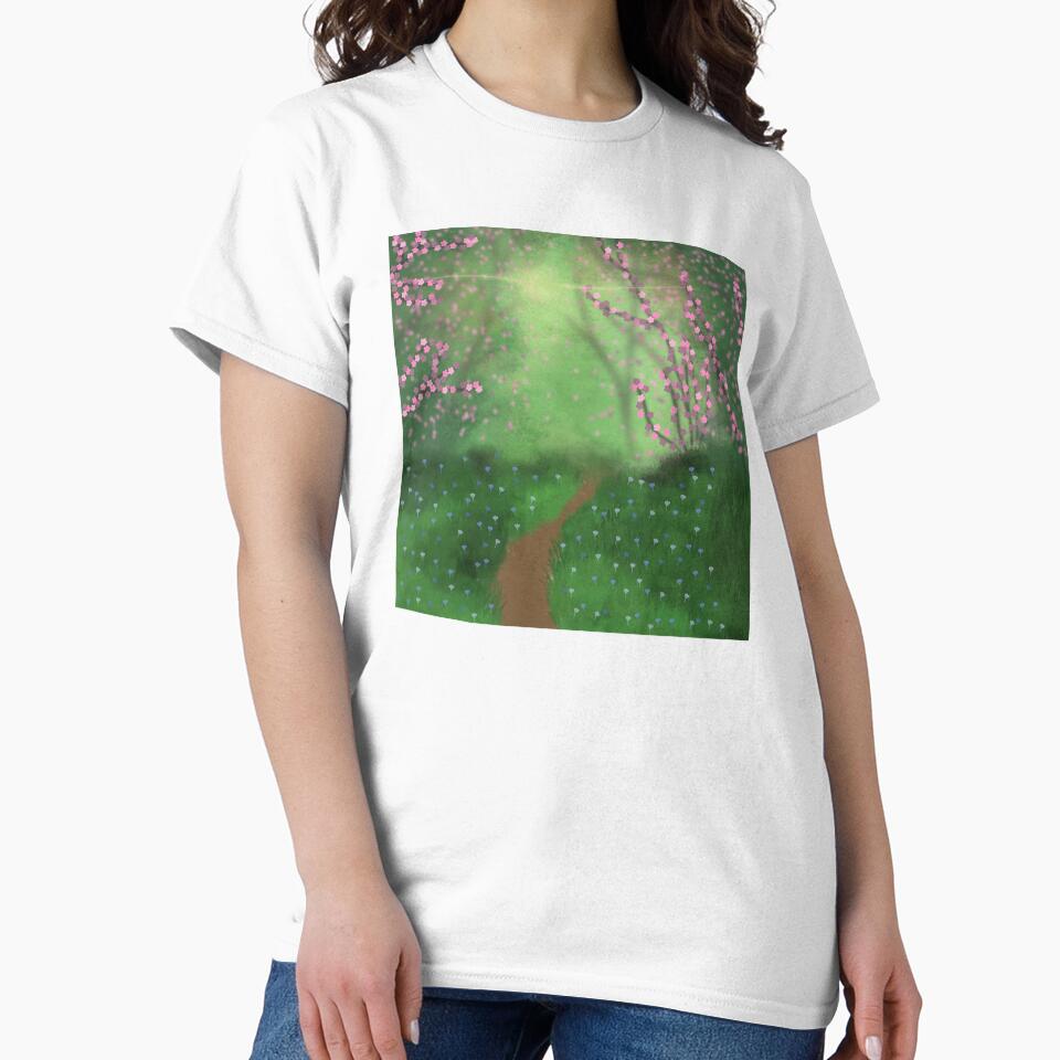 Forest path by Famjoillustrate T-Shirts, Hoodie, Sweatshirt | BlankRebels.com (Image 2)