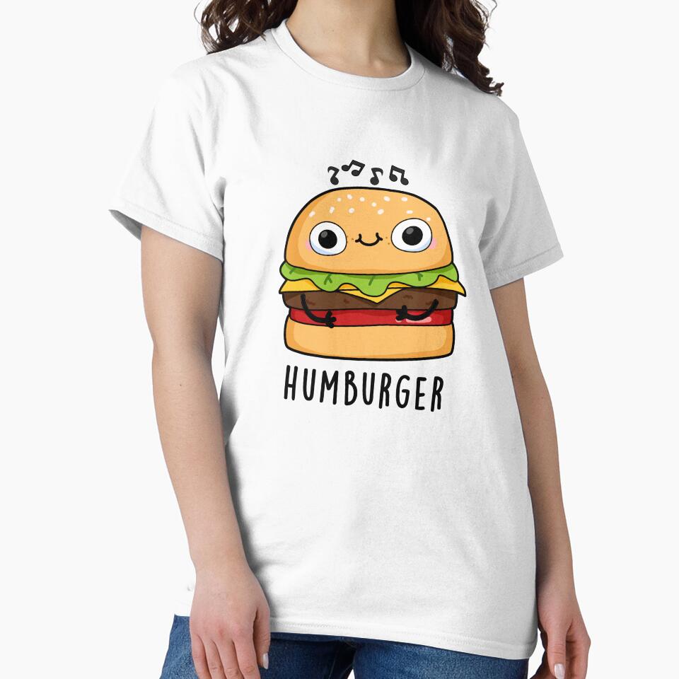 Humburger Funny Burger Puns by punnybone T-Shirts, Hoodie, Sweatshirt | BlankRebels.com (Image 2)