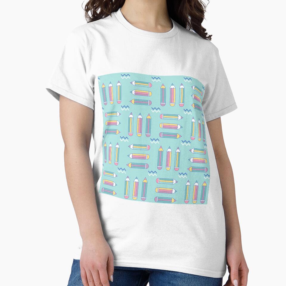 Copy of Teacher Seamless Pattern by Vanthuandesign T-Shirts, Hoodie, Sweatshirt | BlankRebels.com (Image 2)