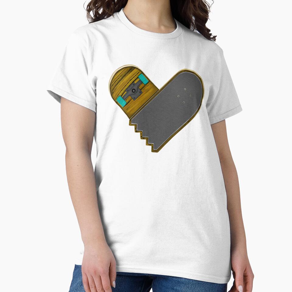 skateboard heart by Lighvision T-Shirts, Hoodie, Sweatshirt | BlankRebels.com (Image 2)