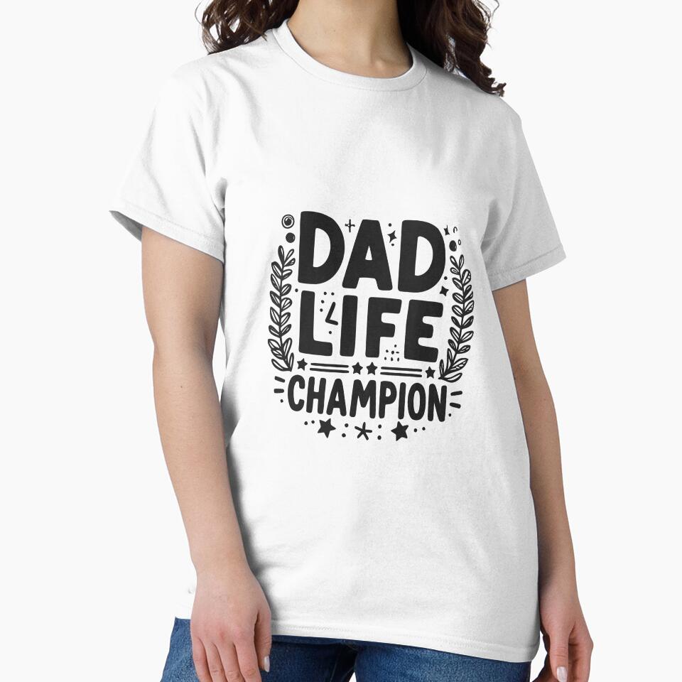 Dad Life Champion by Frank Ring T-Shirts, Hoodie, Sweatshirt | BlankRebels.com (Image 2)