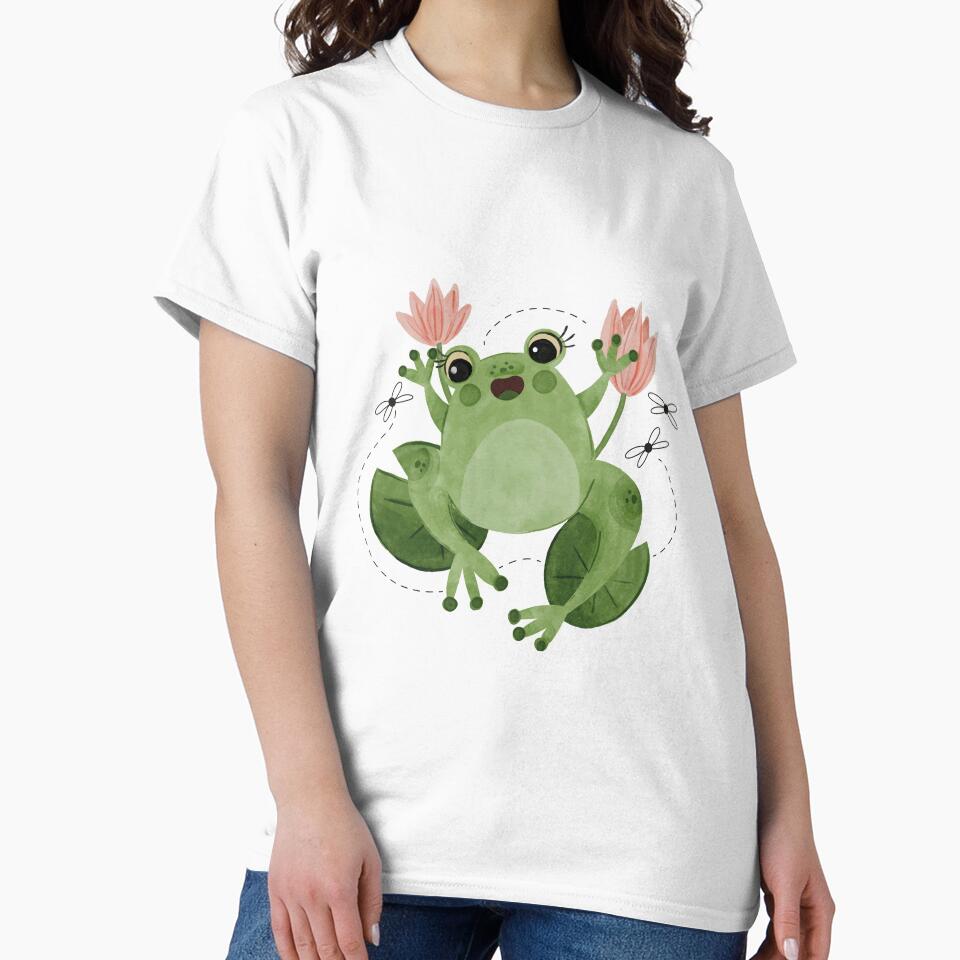 Cute Cottagecore Frog T-Shirts, Hoodie, Sweatshirt