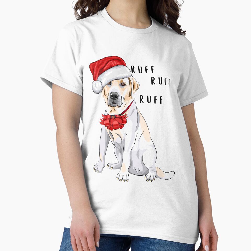 Golden Retriever Holiday Christmas by criart T-Shirts, Hoodie, Sweatshirt | BlankRebels.com (Image 2)