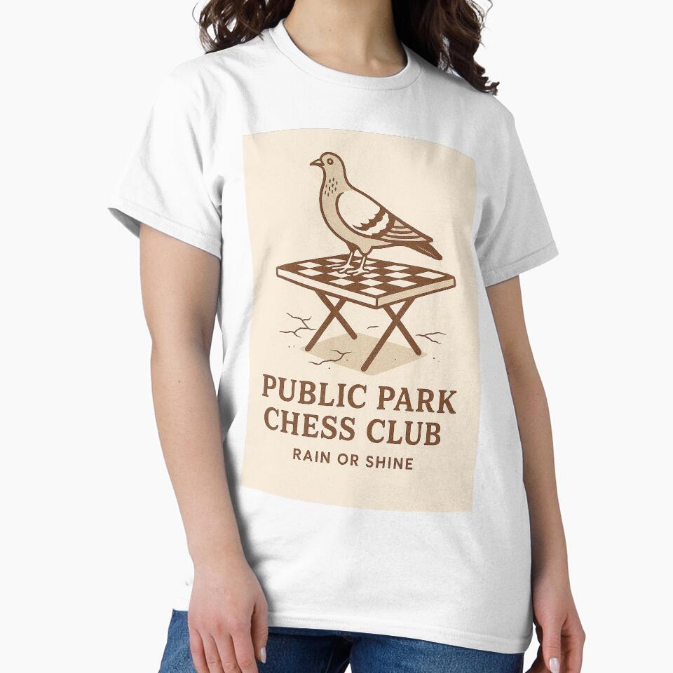 Grandpacore: Public Park Chess Club by Grand Illusions T-Shirts, Hoodie, Sweatshirt | BlankRebels.com (Image 2)