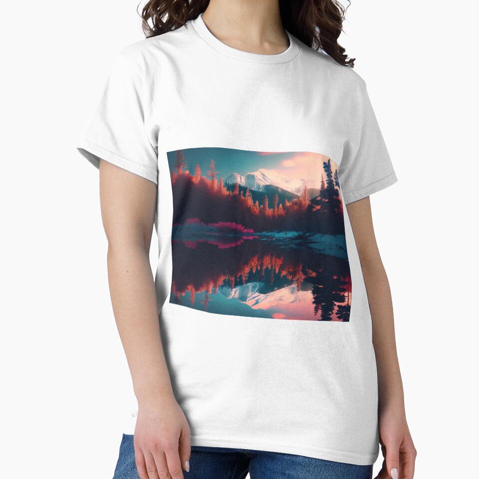 Sunset Landscape design by zoldi T-Shirts, Hoodie, Sweatshirt | BlankRebels.com (Image 2)
