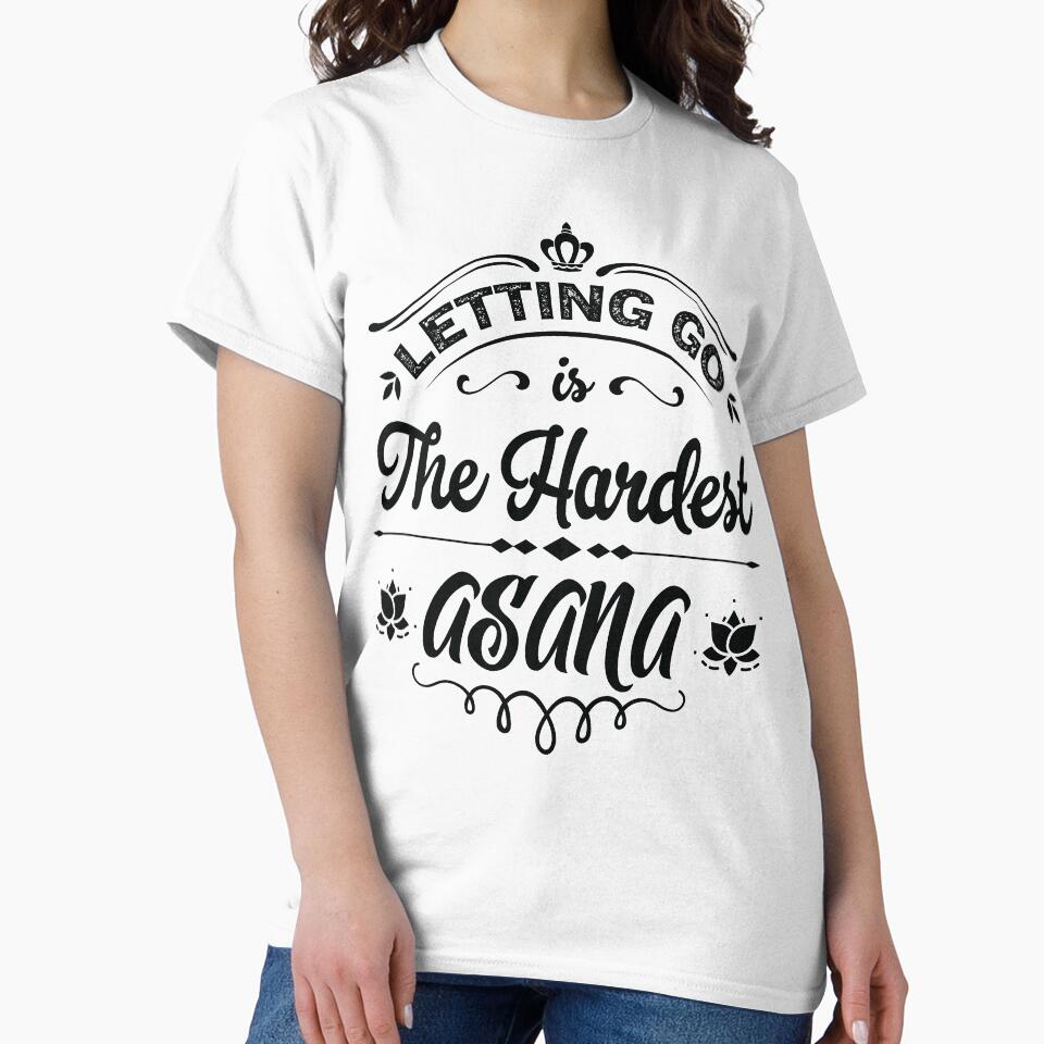 Letting go is the hardest asana. by Beefytee T-Shirts, Hoodie, Sweatshirt | BlankRebels.com (Image 2)
