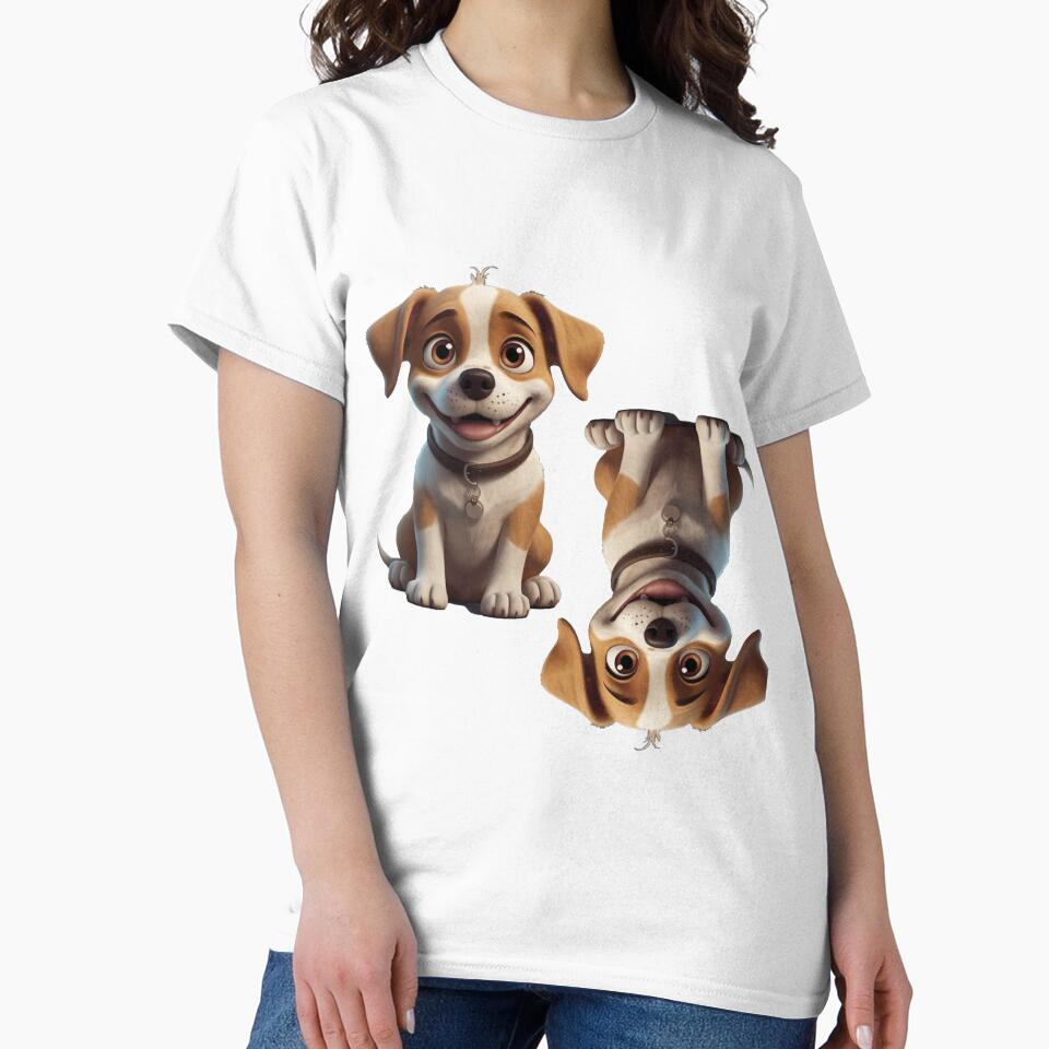 upside down dogs by Pragya Dureja T-Shirts, Hoodie, Sweatshirt | BlankRebels.com (Image 2)