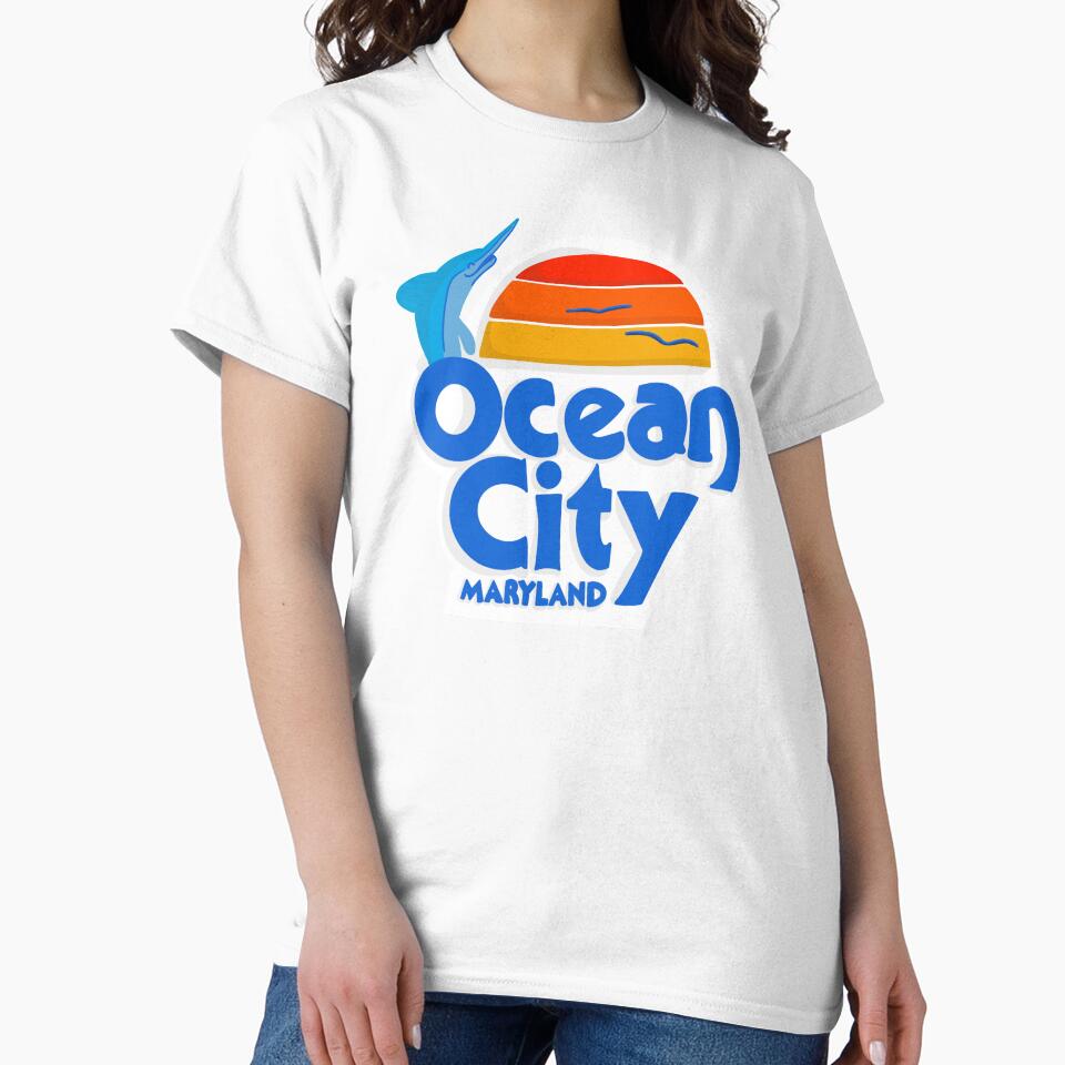 Ocean City MD by pinkdoor T-Shirts, Hoodie, Sweatshirt | BlankRebels.com (Image 2)