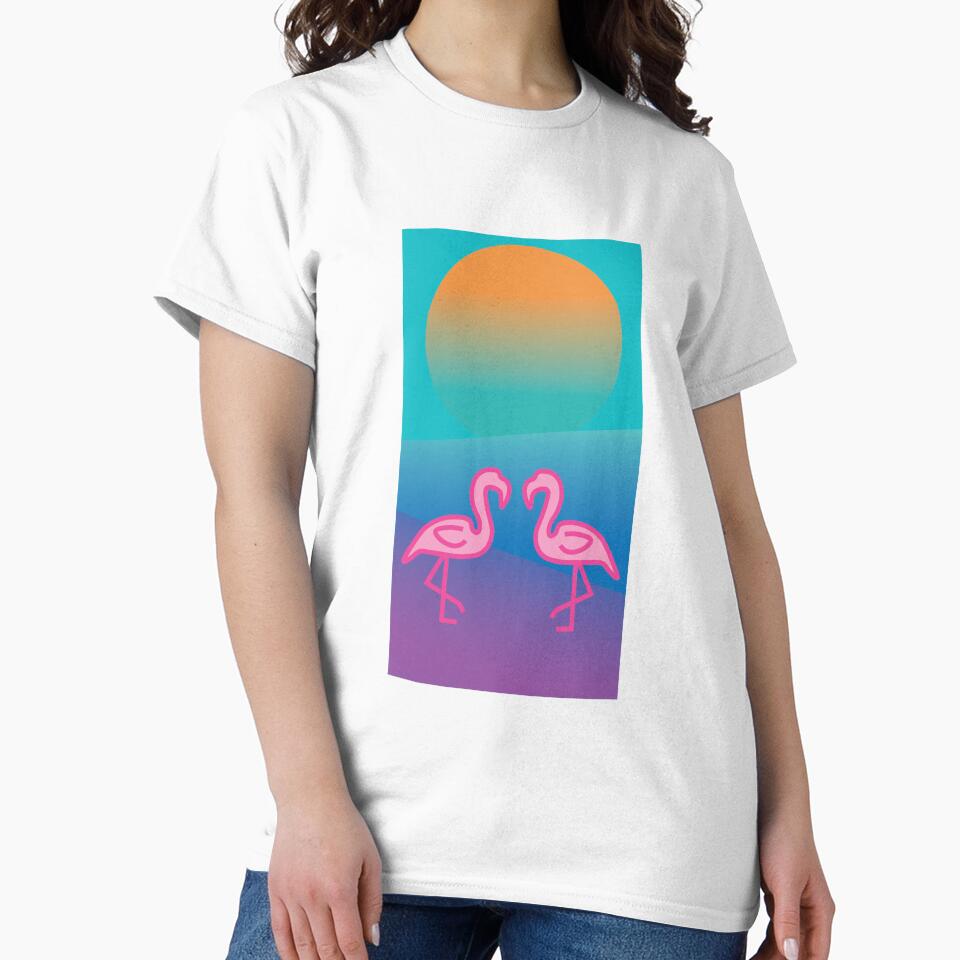 Flamingo Sunset by SpottedPetals