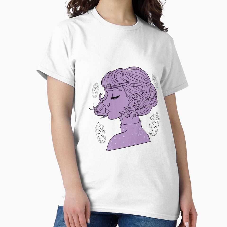 Crystal Girl (Be Free) by CraftsbyKi T-Shirts, Hoodie, Sweatshirt | BlankRebels.com (Image 2)