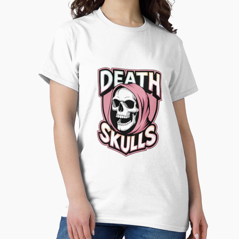 Skeleton skull design by glooballcenter T-Shirts, Hoodie, Sweatshirt | BlankRebels.com (Image 2)