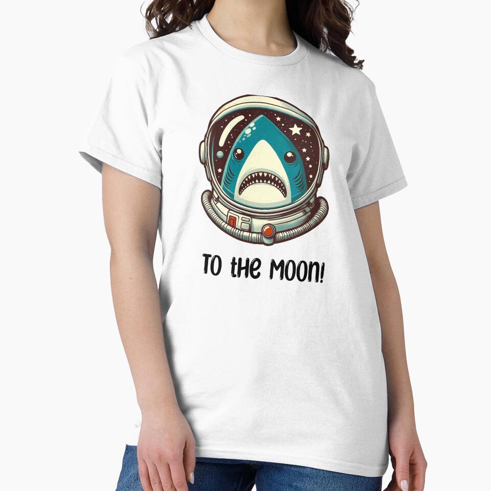 Shark Meme by DinoKate T-Shirts, Hoodie, Sweatshirt | BlankRebels.com (Image 2)