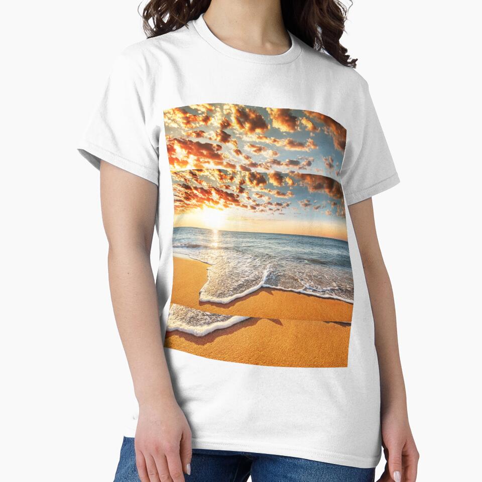 Ocean and Sea Horizon by Hinny8 T-Shirts, Hoodie, Sweatshirt | BlankRebels.com (Image 2)