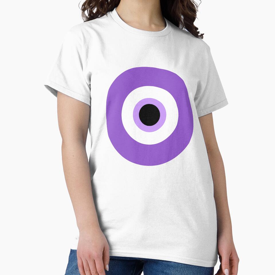 Violet Colored Evil Eye, Eye of Nazar by Russell Steadman T-Shirts, Hoodie, Sweatshirt | BlankRebels.com (Image 2)