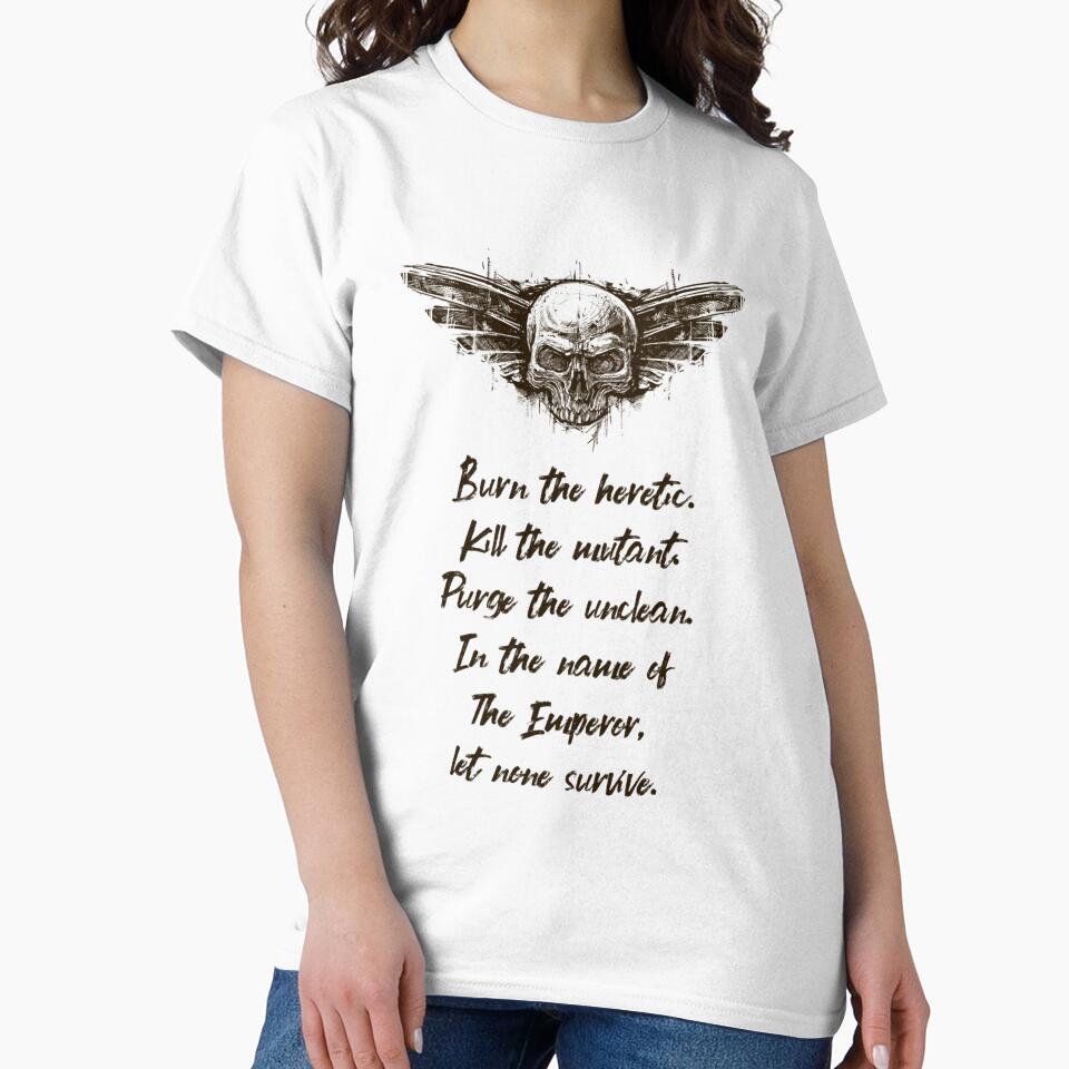 For the Emperor Let None Survive Wargaming by Allankain29 T-Shirts, Hoodie, Sweatshirt | BlankRebels.com (Image 2)