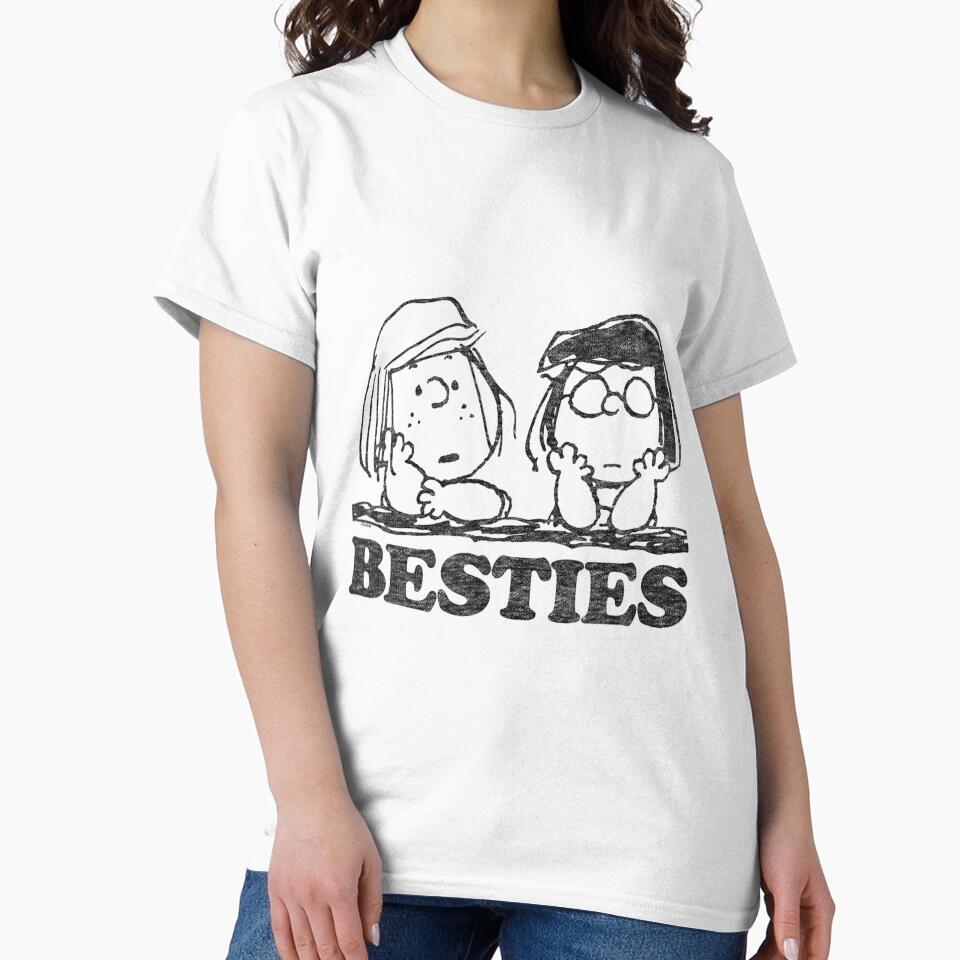 Peanuts  Marcie Peppermint Patty Besties by donadomayle7