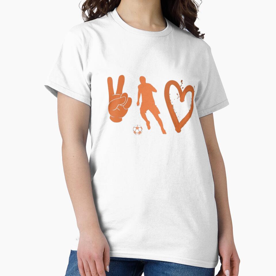 Peace Football And Love,Football Lover by DeeCeeFashion