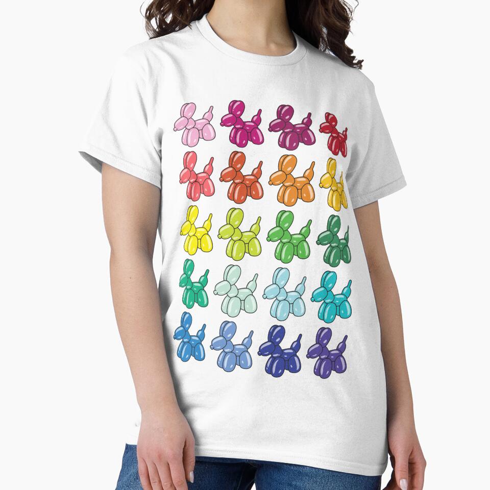 Colorful Balloon Dog T-Shirts, Hoodie, Sweatshirt