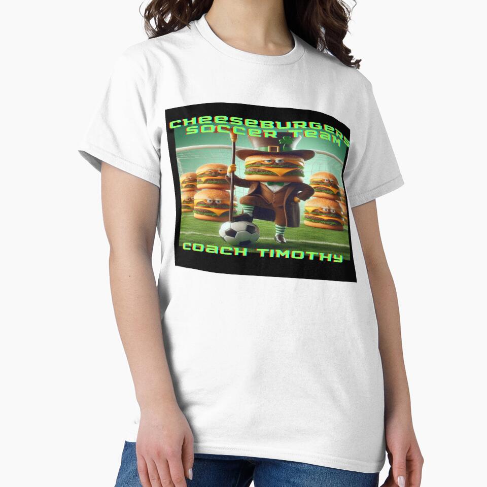 Cheeseburgers Soccer Team Coach Timothy by dookiemd