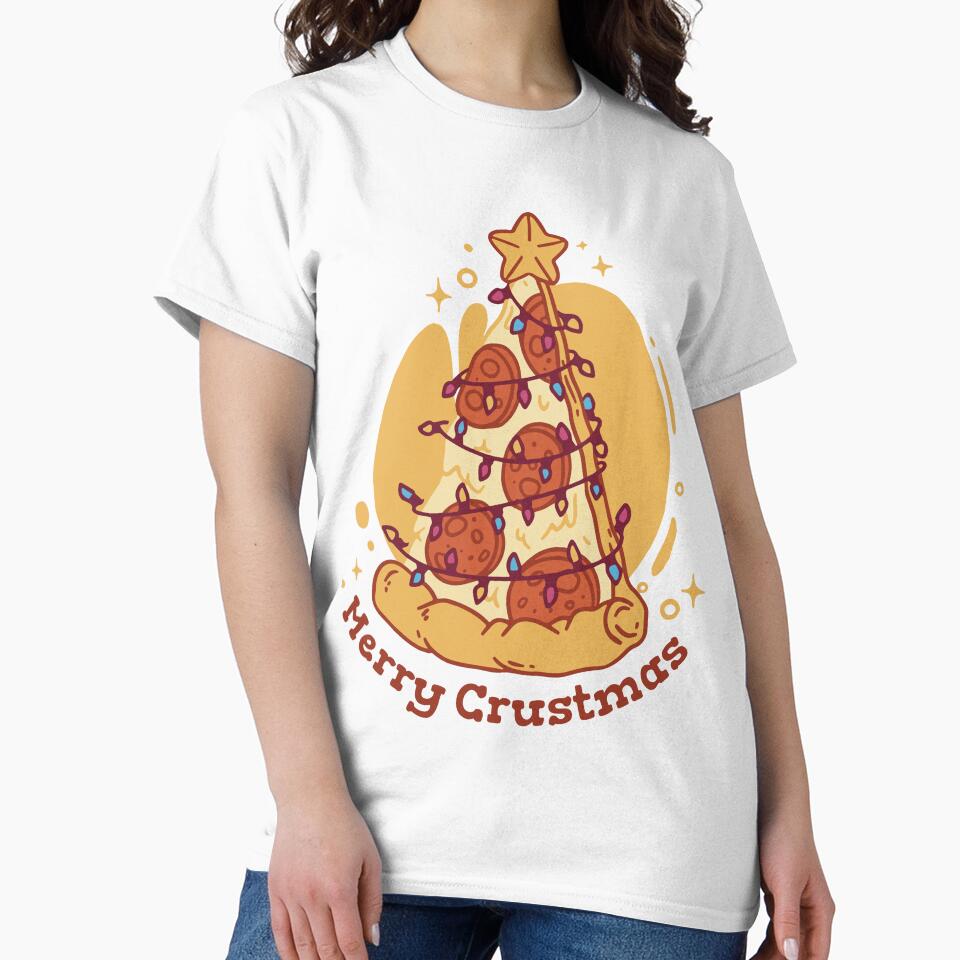 Pepperoni pizza in christmas by Palteeshop T-Shirts, Hoodie, Sweatshirt | BlankRebels.com (Image 2)