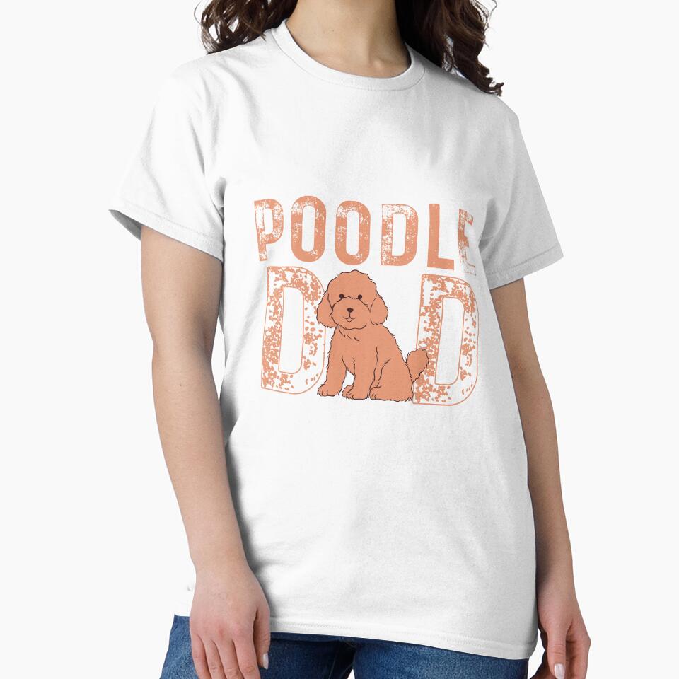 Poodle dad by DeluxBee T-Shirts, Hoodie, Sweatshirt | BlankRebels.com (Image 2)