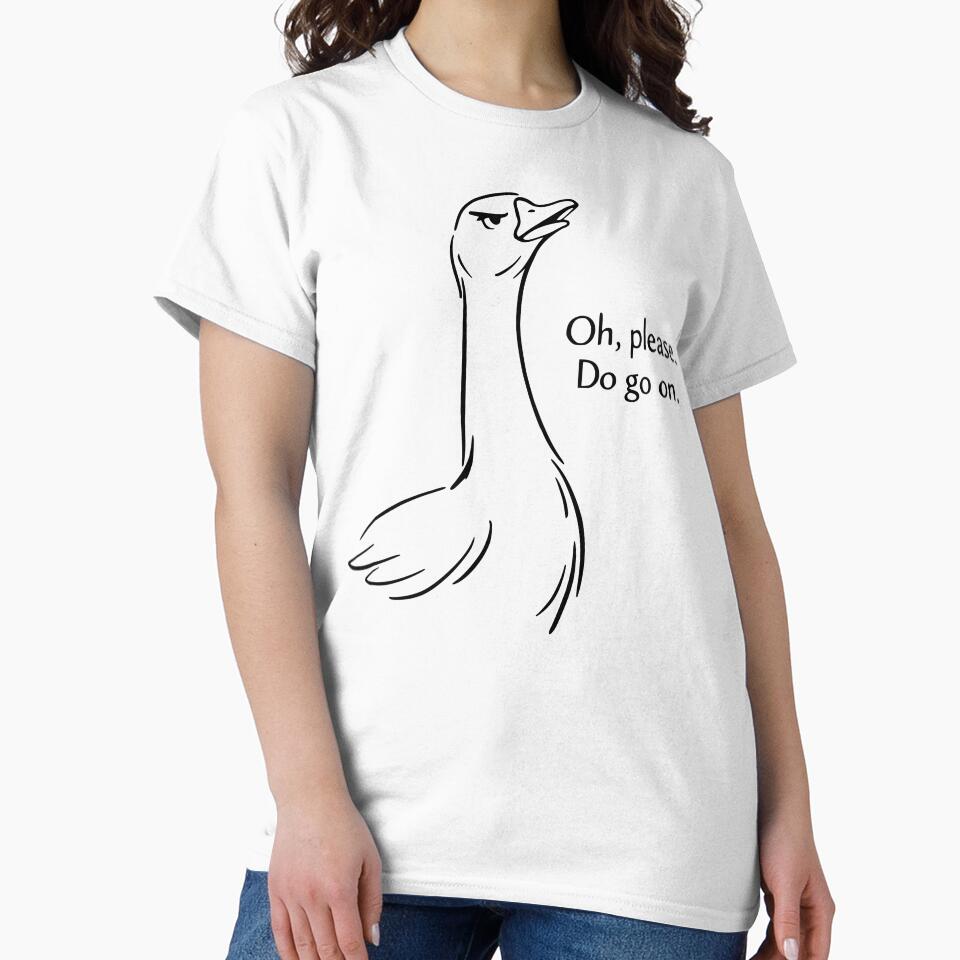 Sassy Goose - Funny Goose Design by DesignedByMarty T-Shirts, Hoodie, Sweatshirt | BlankRebels.com (Image 2)