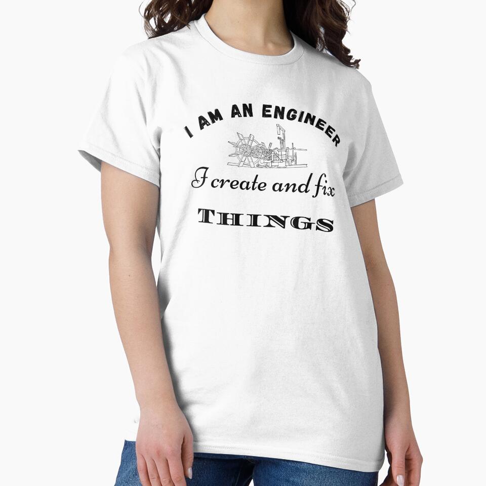 Engineers Create And Fix by doodle3Dandy T-Shirts, Hoodie, Sweatshirt | BlankRebels.com (Image 2)