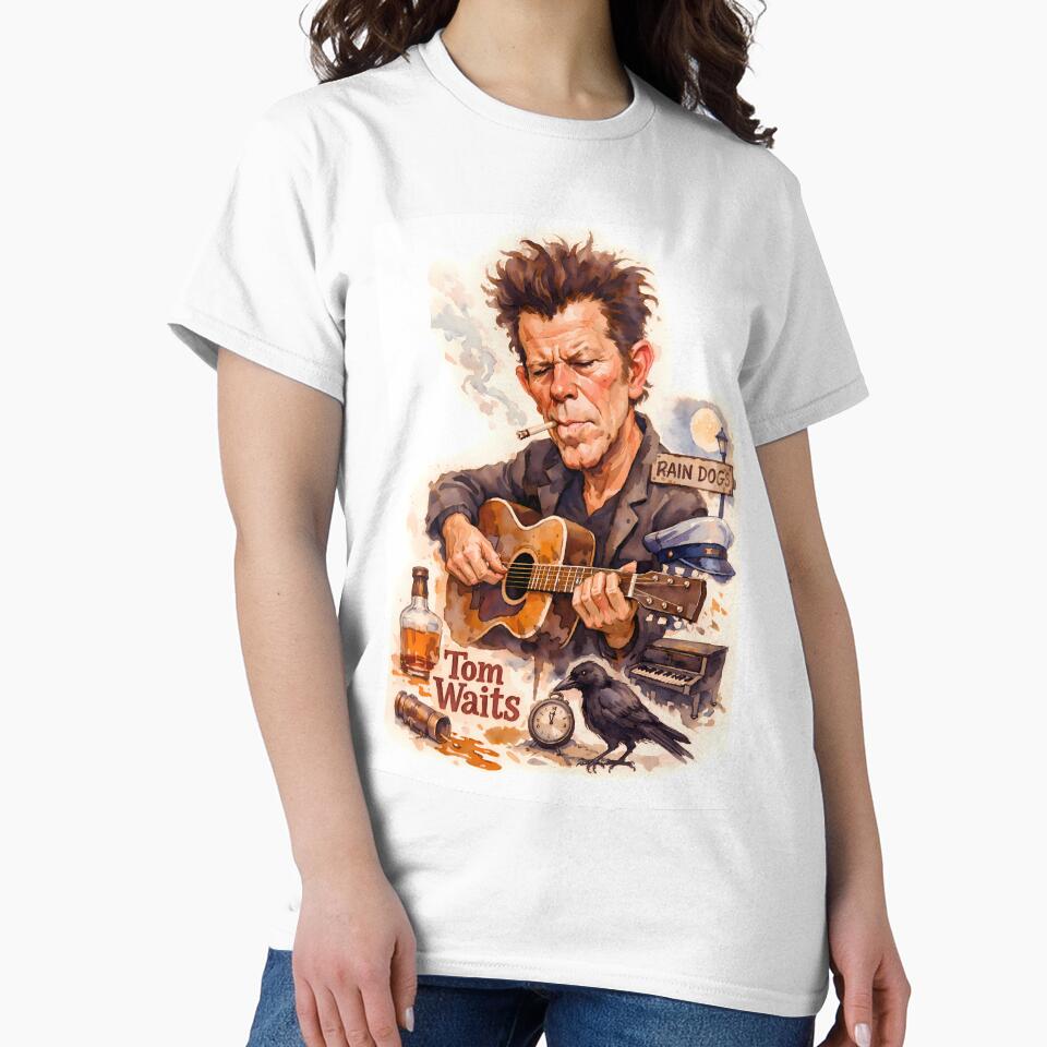 Tom Waits by Sarcastic designs T-Shirts, Hoodie, Sweatshirt | BlankRebels.com (Image 2)